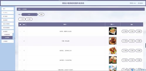 基于Java與微信小程序的校園外賣系統(tǒng)設(shè)計(jì)與實(shí)現(xiàn)